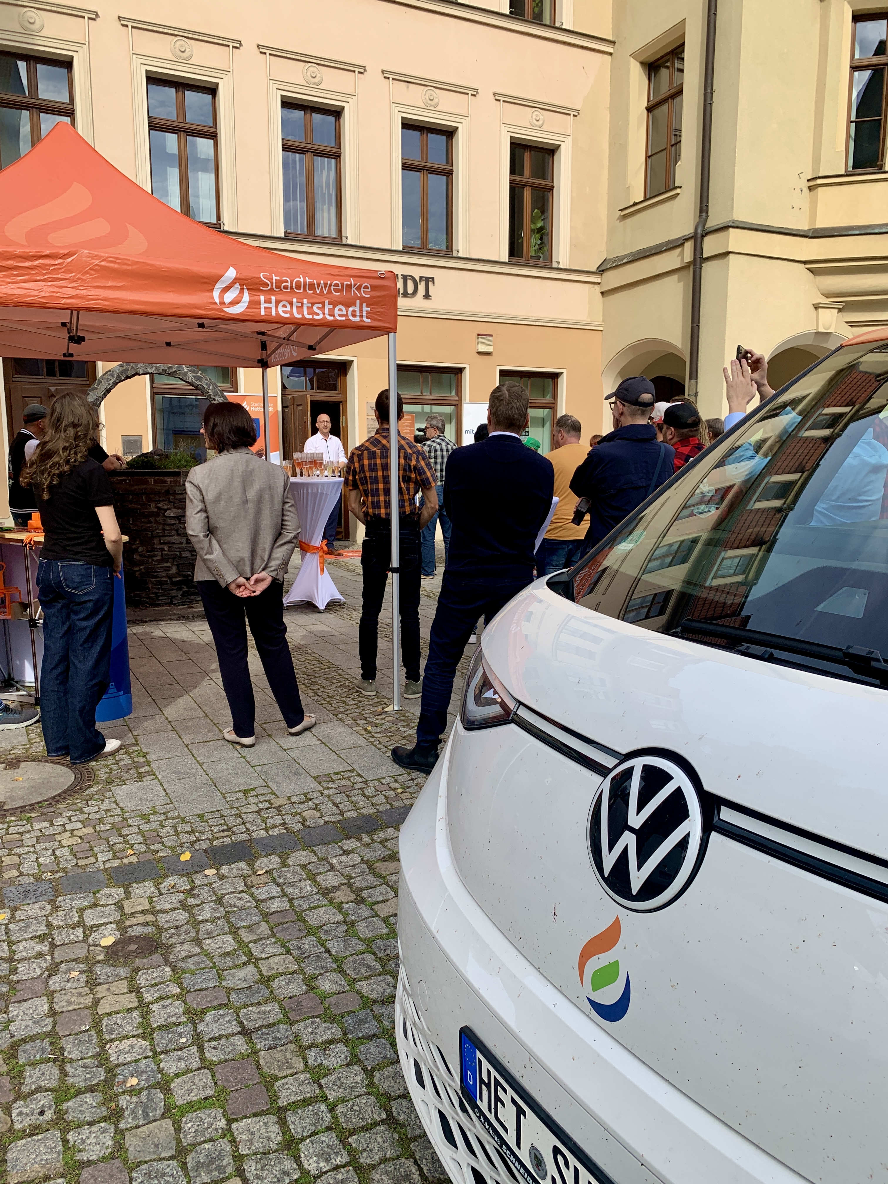 Gelungene Eröffnung unseres neuen Servicebüros im Rathaus Hettstedt